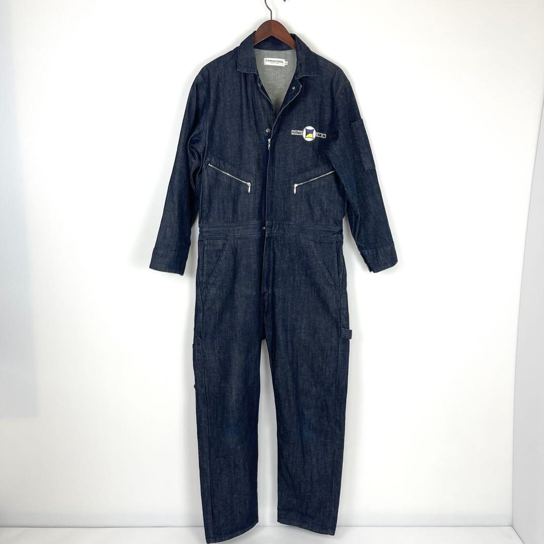 モリワキ VANQUISH ヴァンキッシュ ワンピースデニム ツナギ 作業着