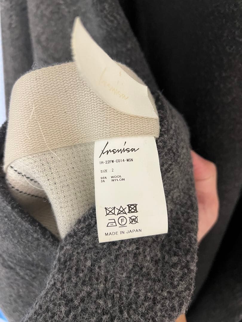 【売り切りセール】irenisa sible coat 22aw