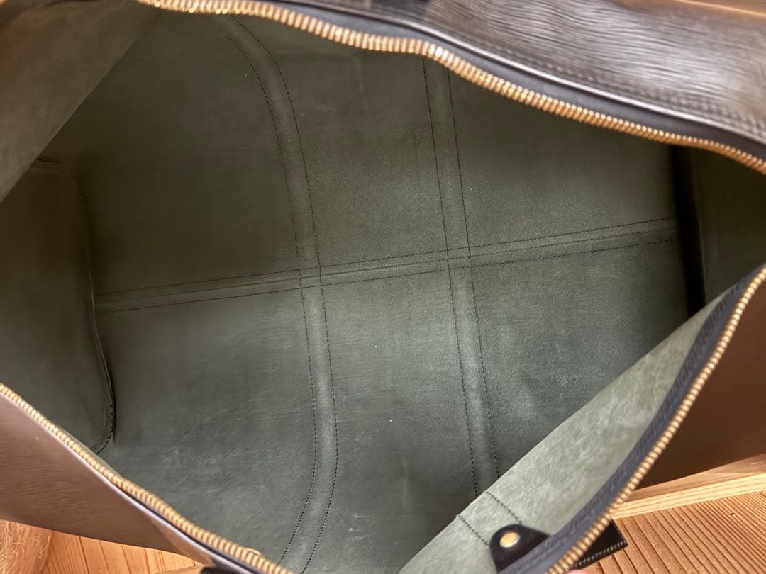 とりかご様用商品　美品ルイ・ヴィトンキーポル55エピブラック正規品