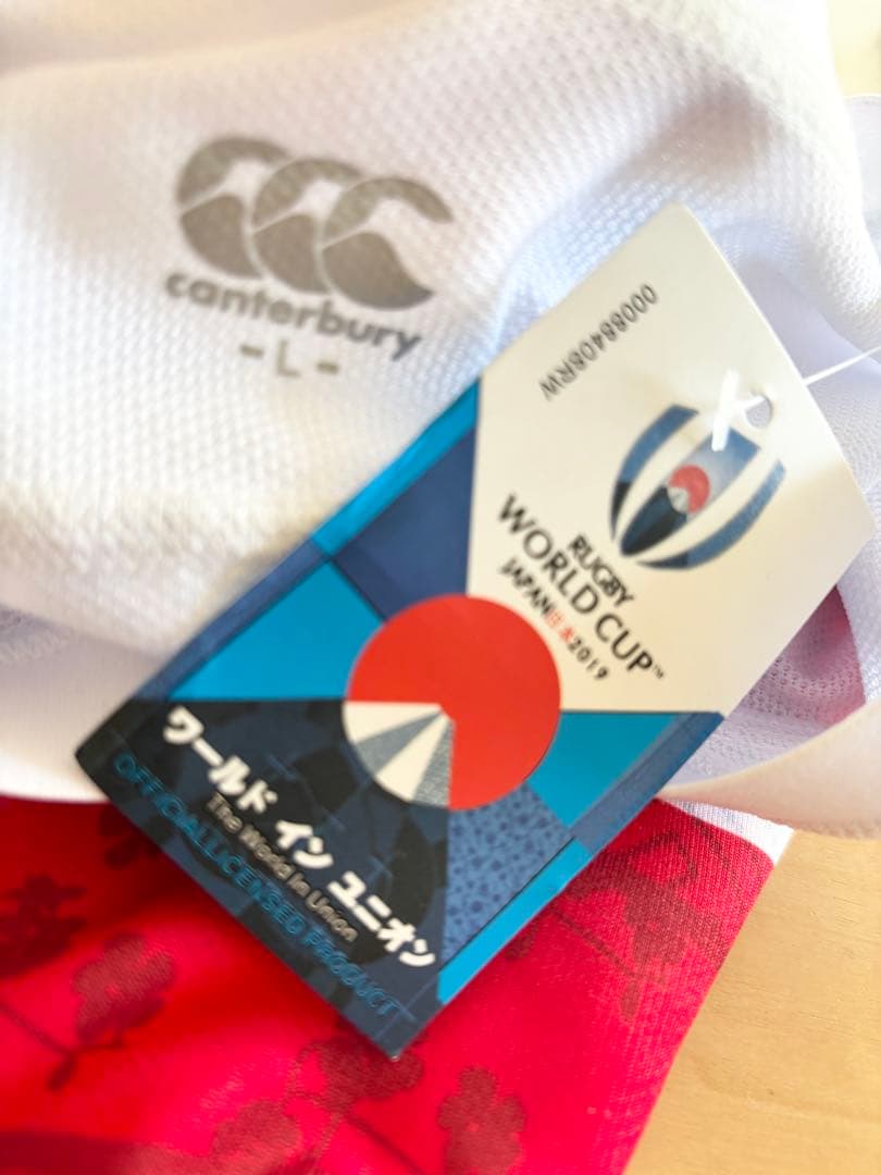 新品　ラグビー ワールドカップ 2019 日本代表 ユニフォーム サイズL