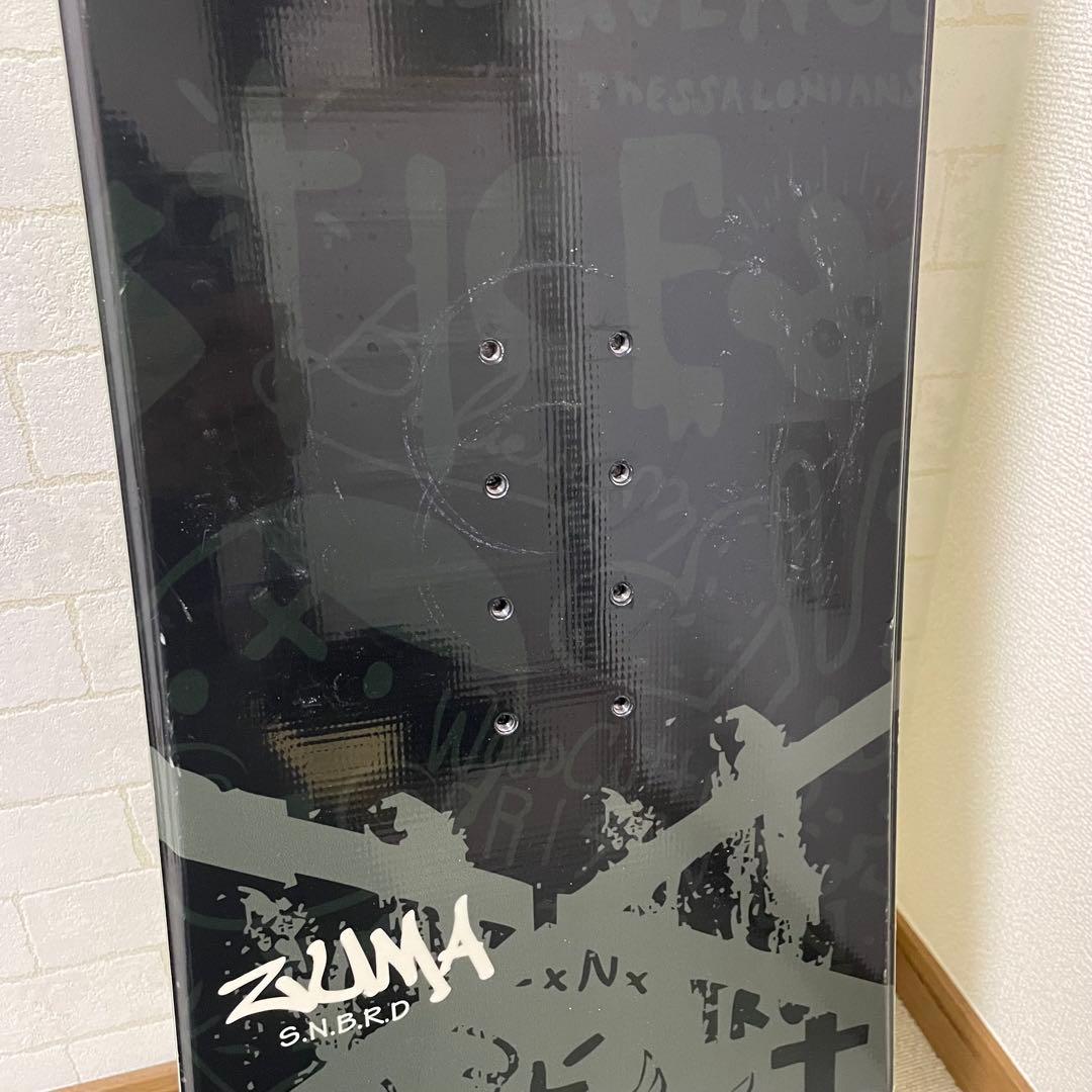 ZUMA スノーボード　150cm 3点セット　レディース　ブーツ　ビンディング