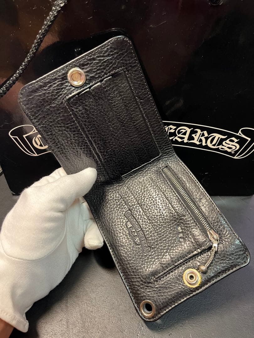 CHROMEHEARTS クロムハーツ財布 1スナップWALLET ワンスナップ