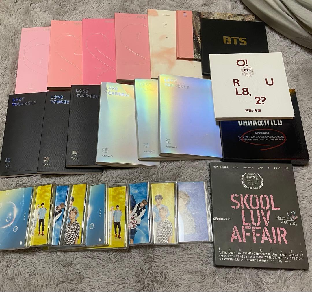 BTS アルバム まとめ売り トレカ+1枚おまけ（公式トレカ）