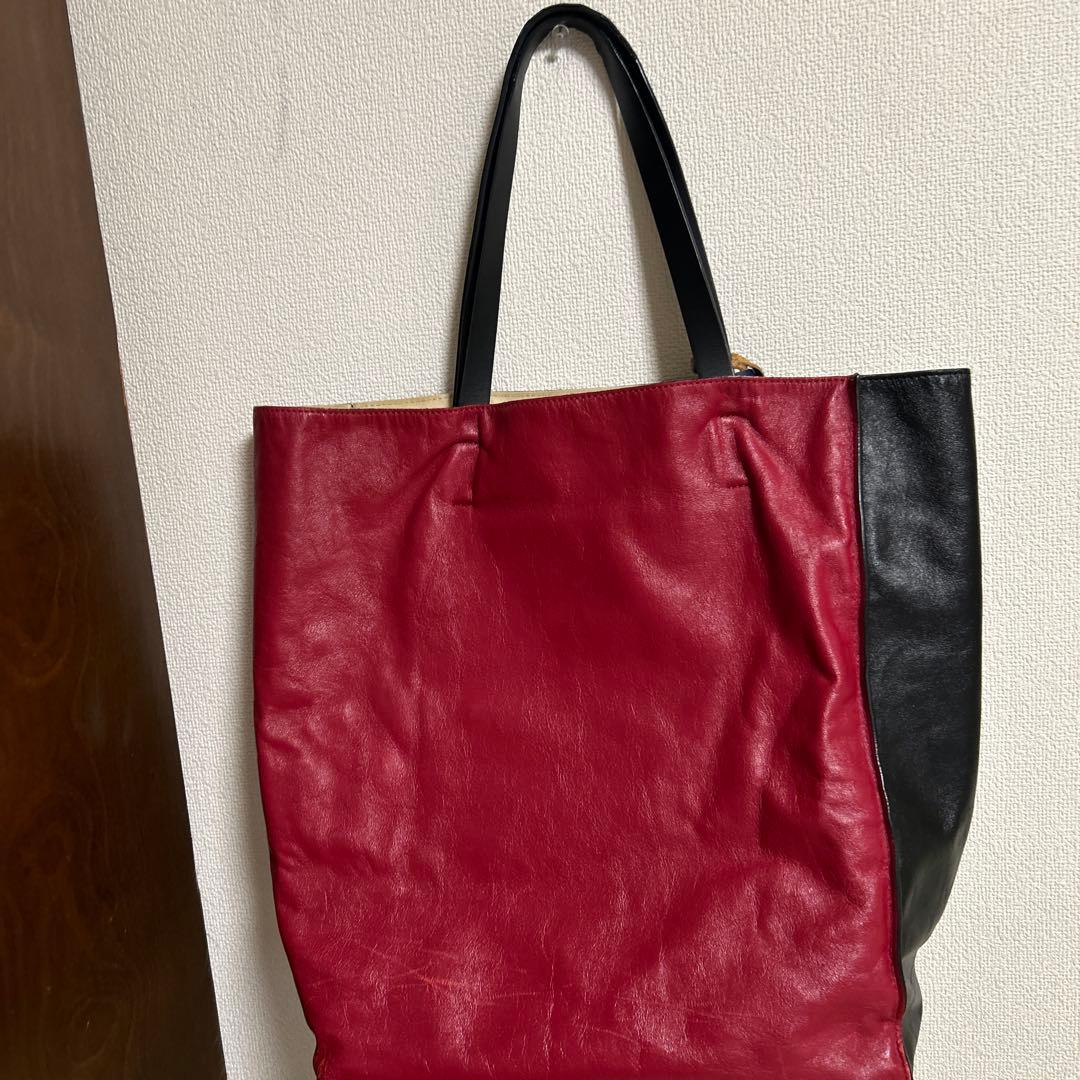 マルニ　トートバッグ　レザー