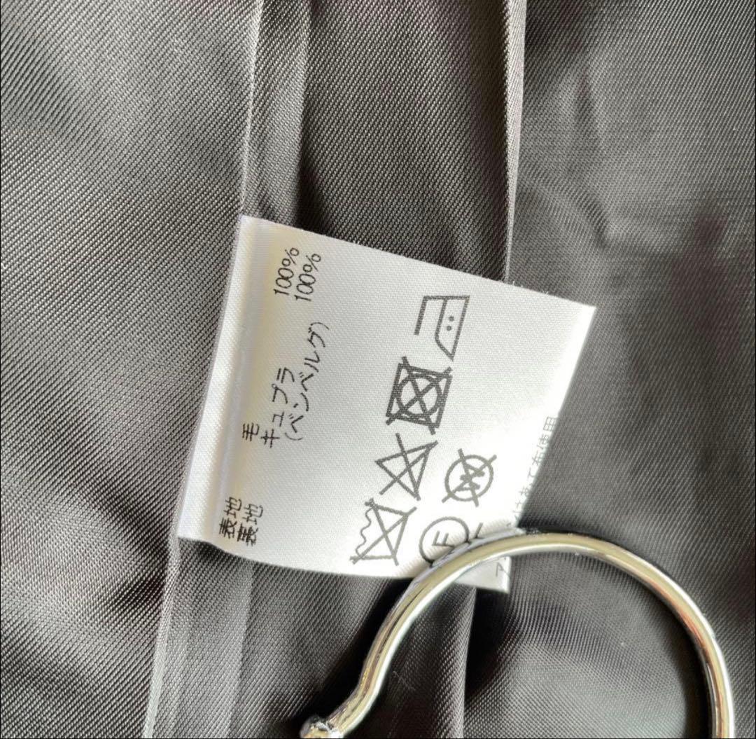 未使用に近い　毛100% LESTERAパールチェスターコートMサイズ