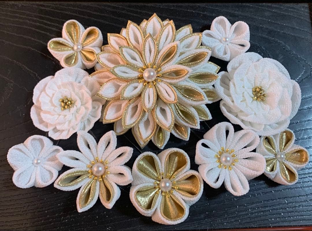 つまみ細工　髪飾り　オーダーページ