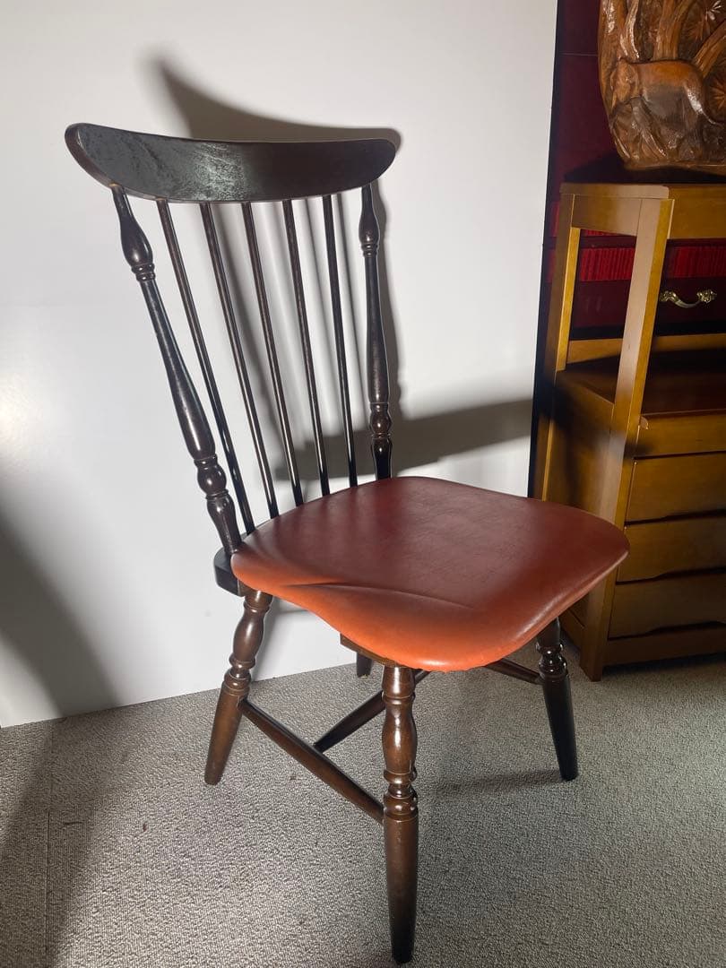 ヴィンテージ ウィンザーチェア 木製 ダイニングチェア レトロ アンティーク