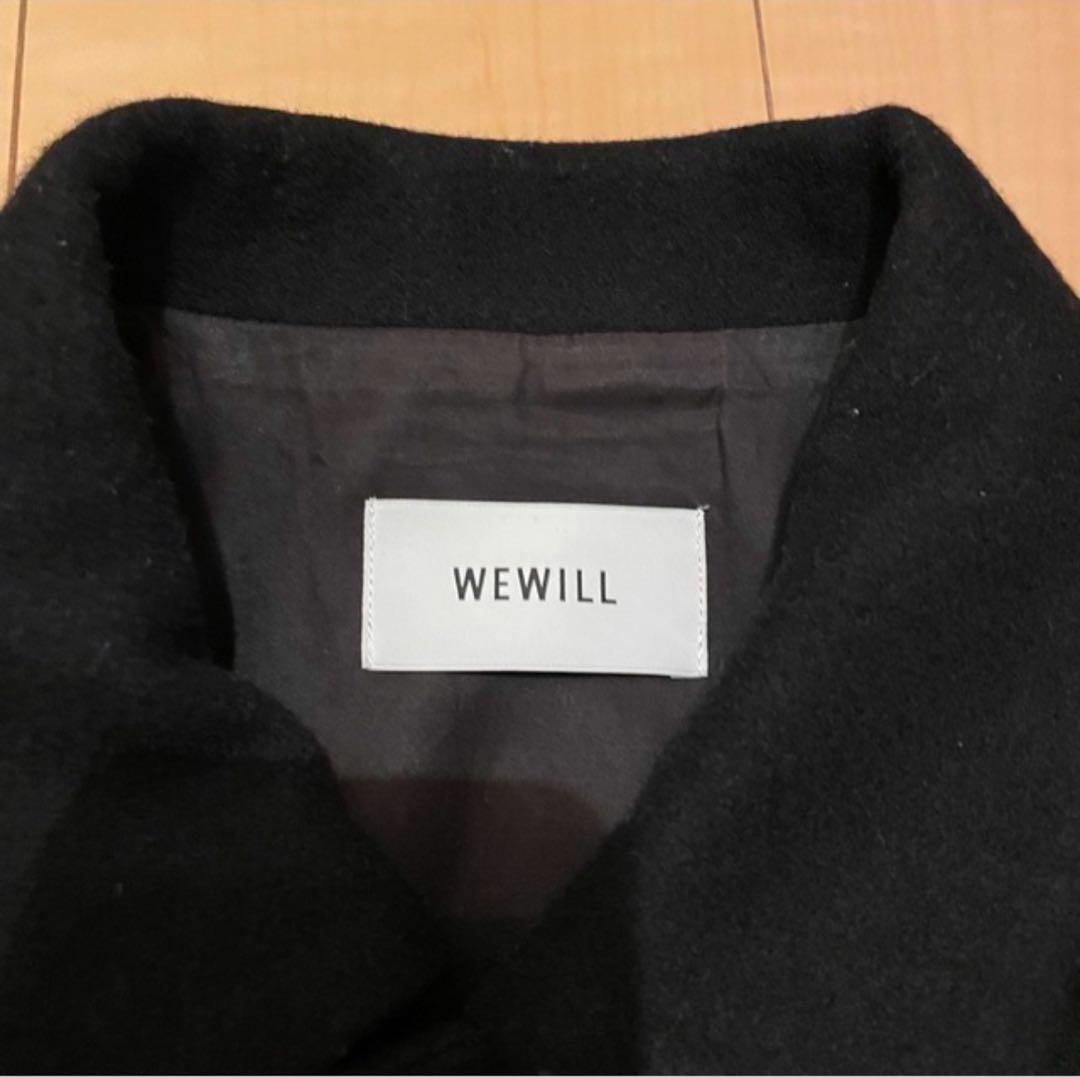【WEWILL】美品　メルトンコーチジャケット