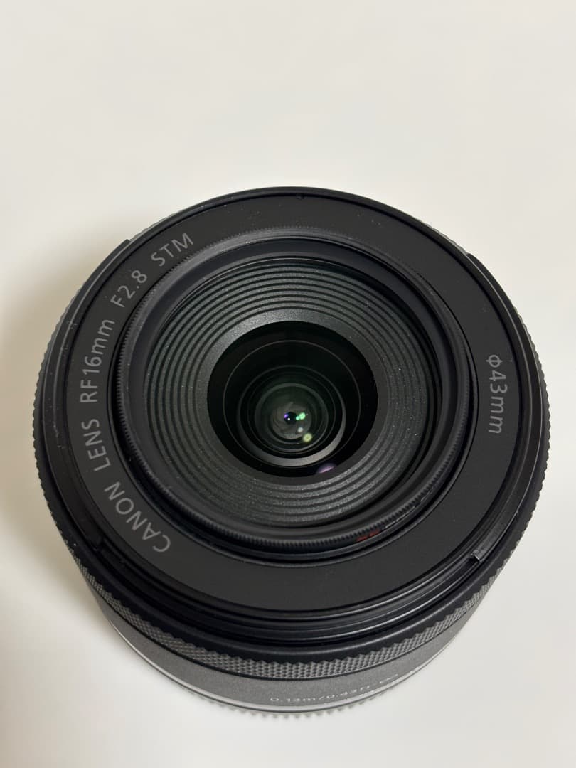 【極美品】Canon RF 16mm F2.8 STM ＋XC-Proガード