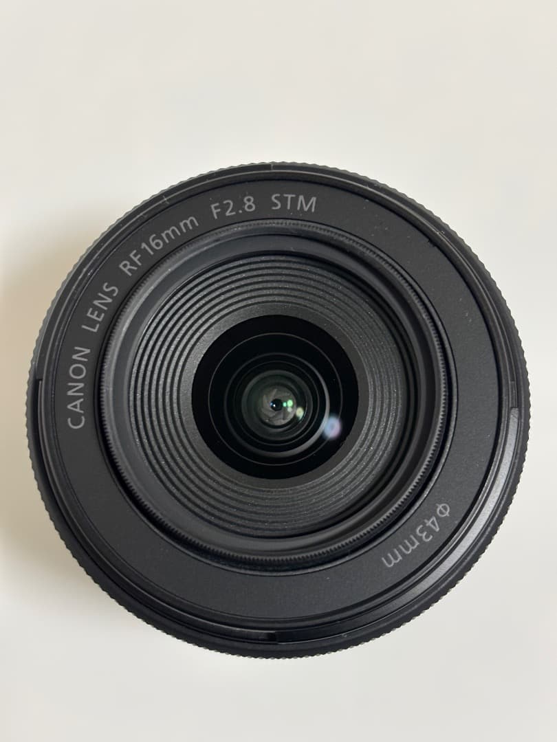 【極美品】Canon RF 16mm F2.8 STM ＋XC-Proガード