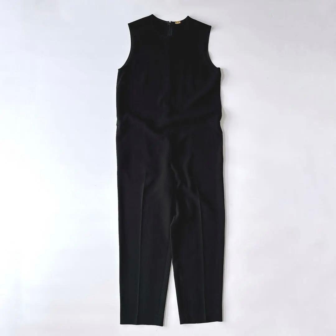 美品⁑ミューズドゥーズィエムクラス　トリアセジョーゼットオールインワン　ブラック