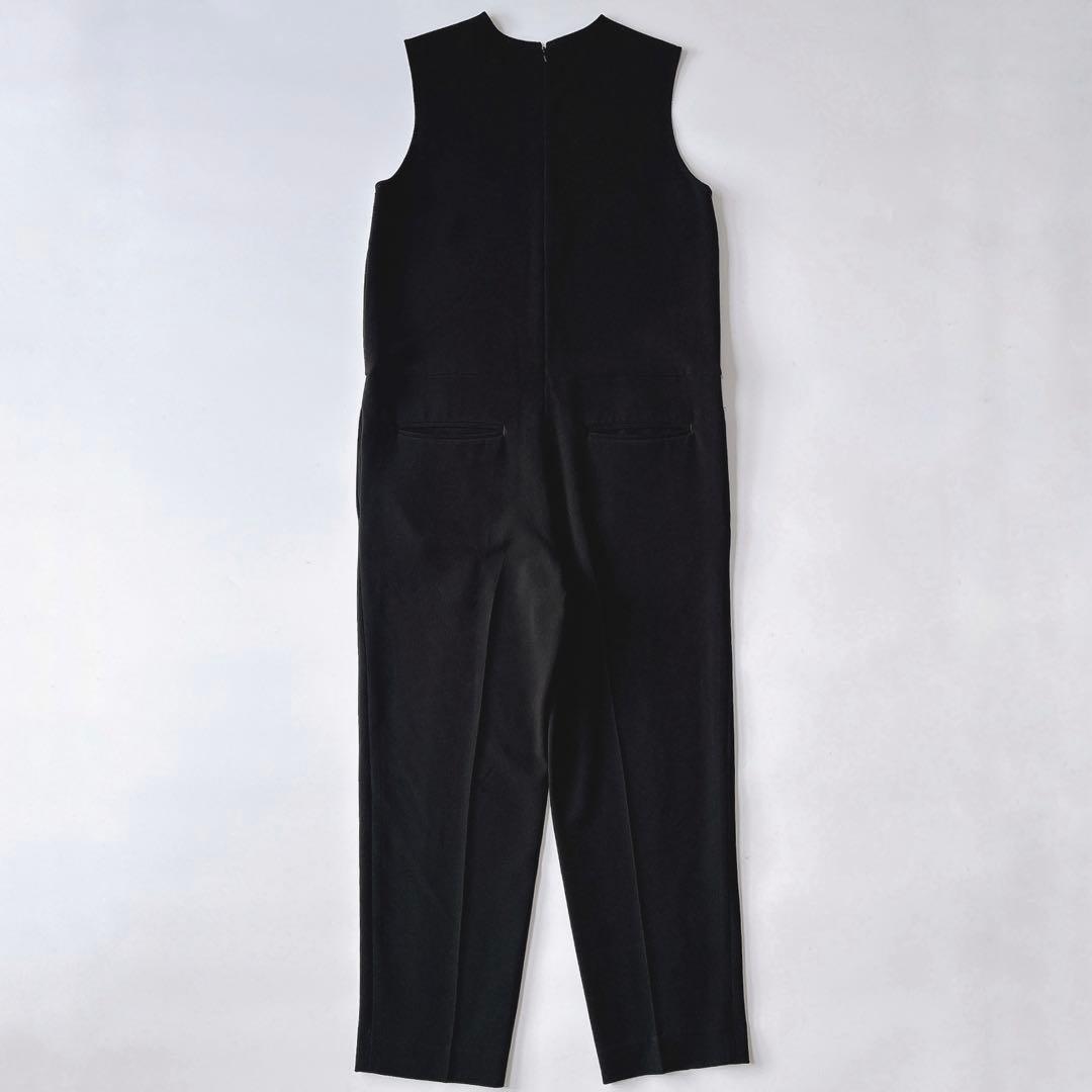 美品⁑ミューズドゥーズィエムクラス　トリアセジョーゼットオールインワン　ブラック