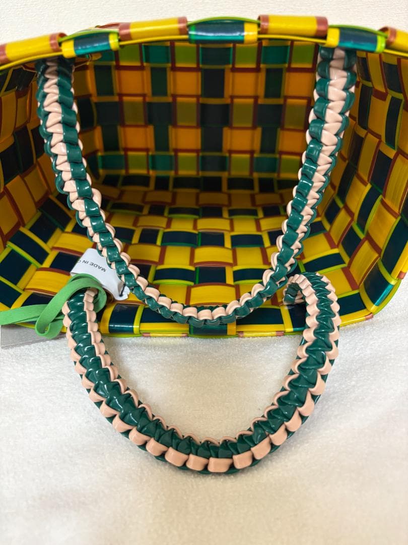 【お値下げしました！】MARNI マルニ カゴバッグ テープバスケット 保存袋付