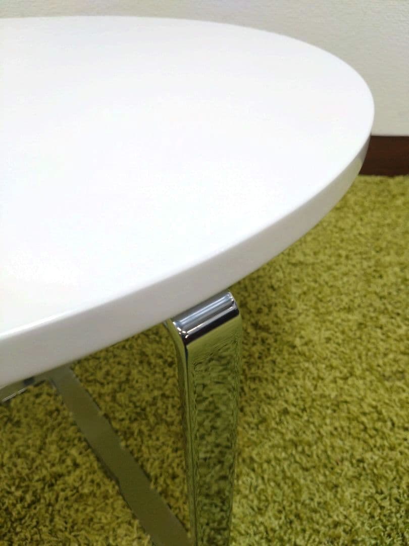 美品 IDC OTSUKA 大塚家具 コーヒーテーブル センターテーブル 丸