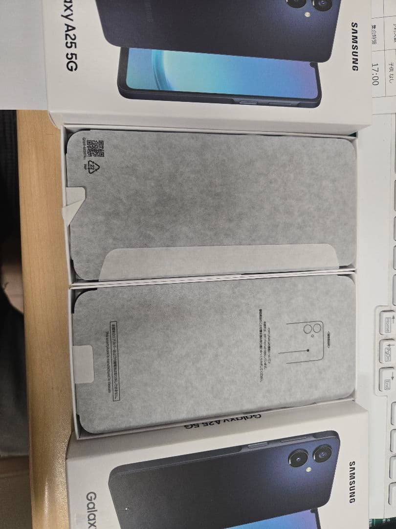 新品未使用２台Set　Samsung Galaxy A25　5G 本体