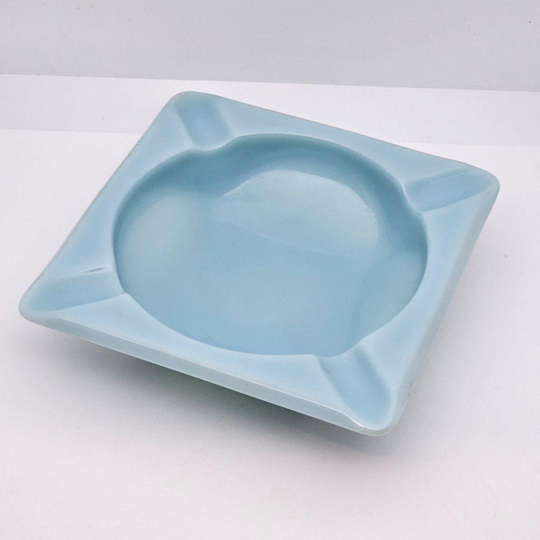 ★レア / Fireking ファイヤーキング 灰皿 ターコイズ Lサイズ