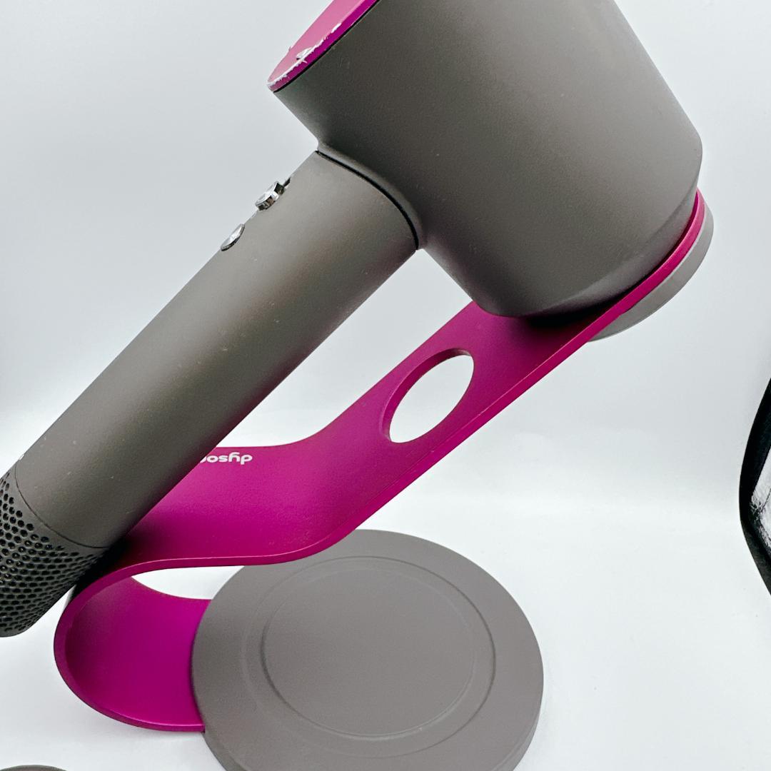【概ね美品】ダイソンドライヤー Dyson HD08 大風量 レッド スタンド付