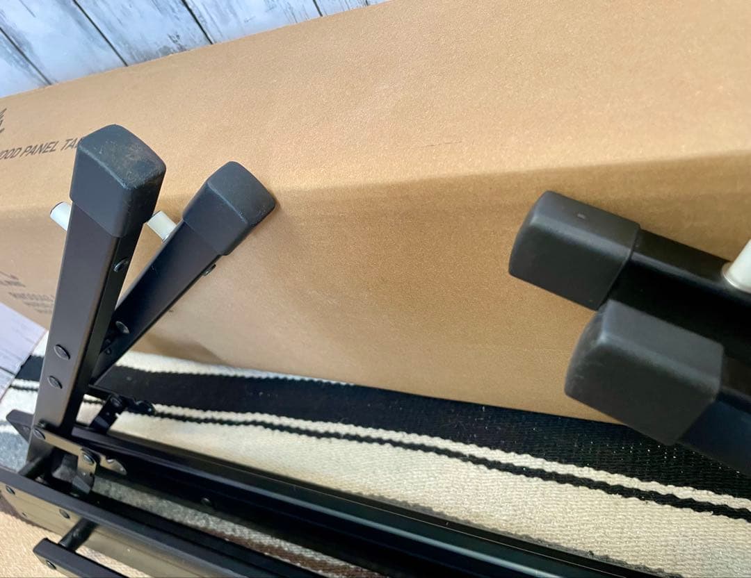 【美品】RATELWORKS ラーテルワークス ウッドパネルテーブル