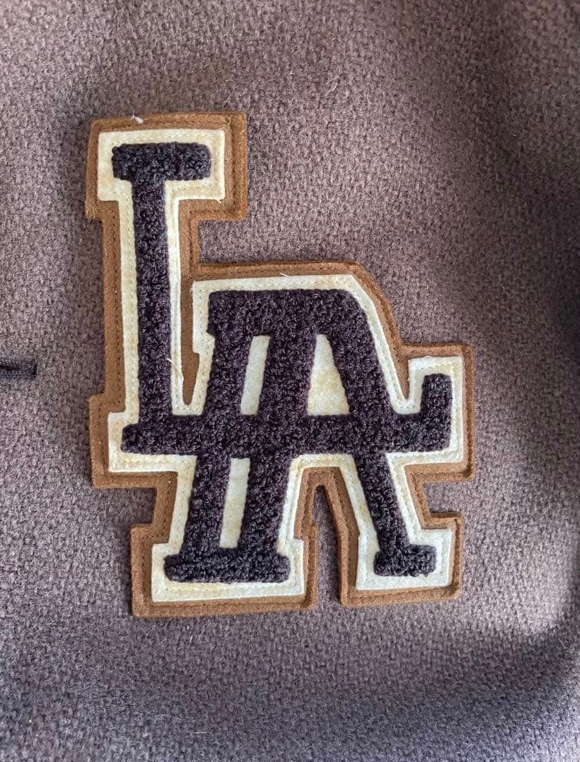 初期Let it Rideレットイットライド　90s　関係者限定スタジャン　焦茶