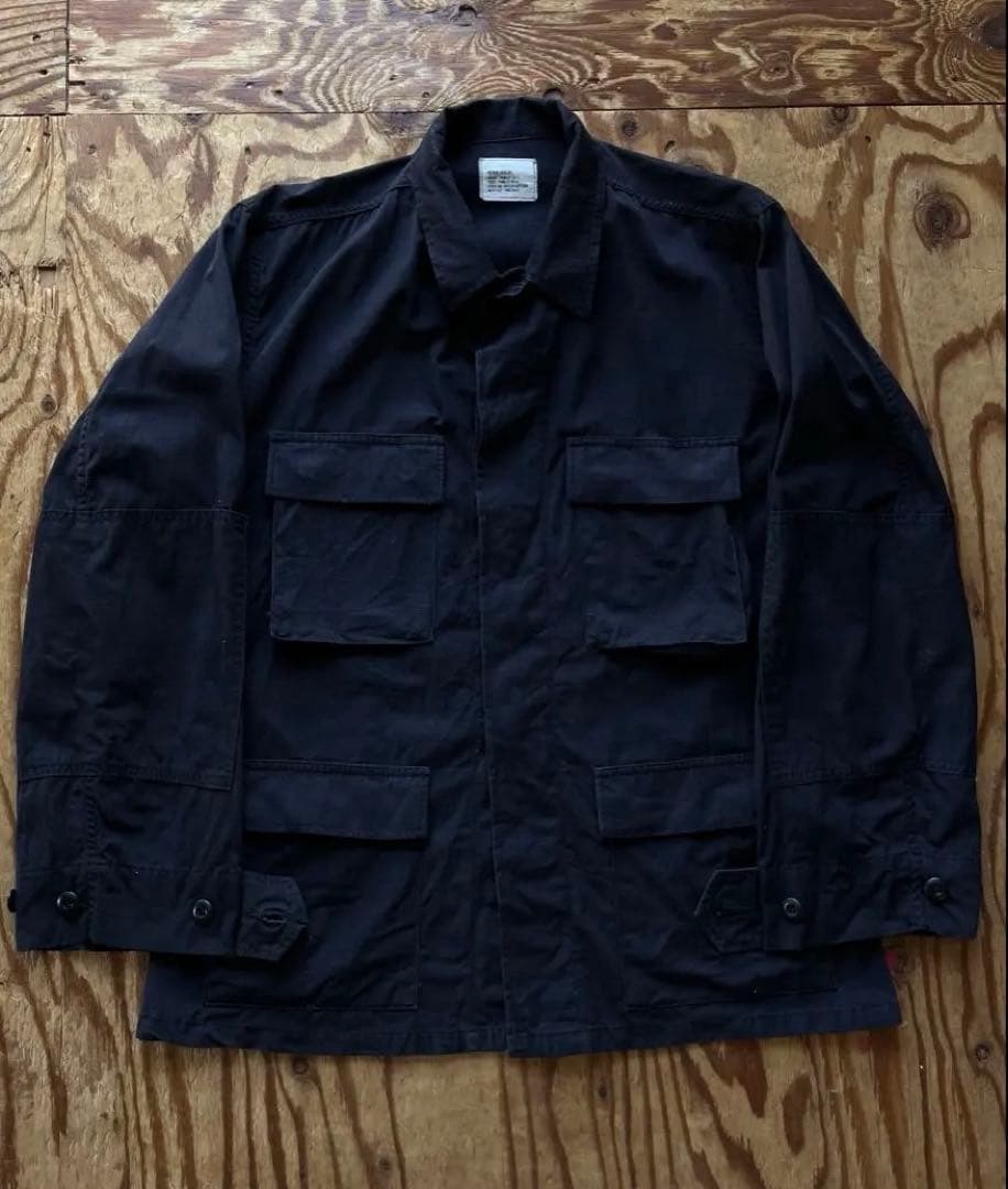 Us.army 米軍 BLACK357 BDUジャケット medium