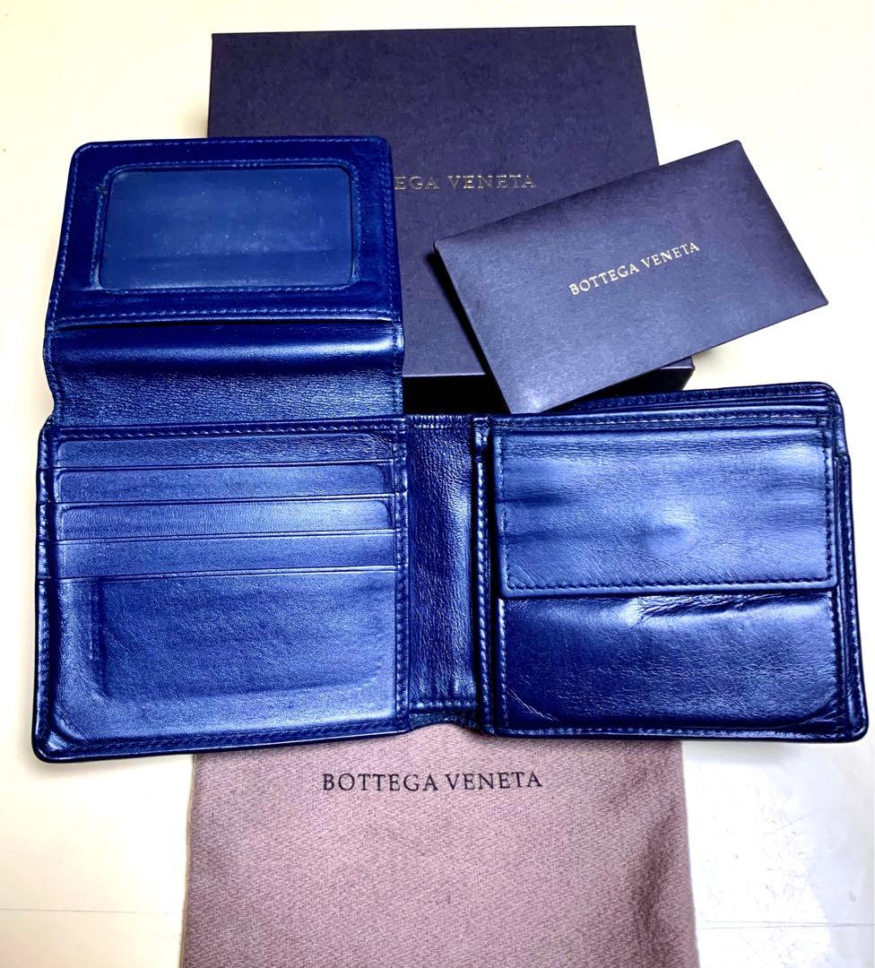 週末限定値引き‼️BOTTEGA VENETA 2折りイントレチャート レア品！