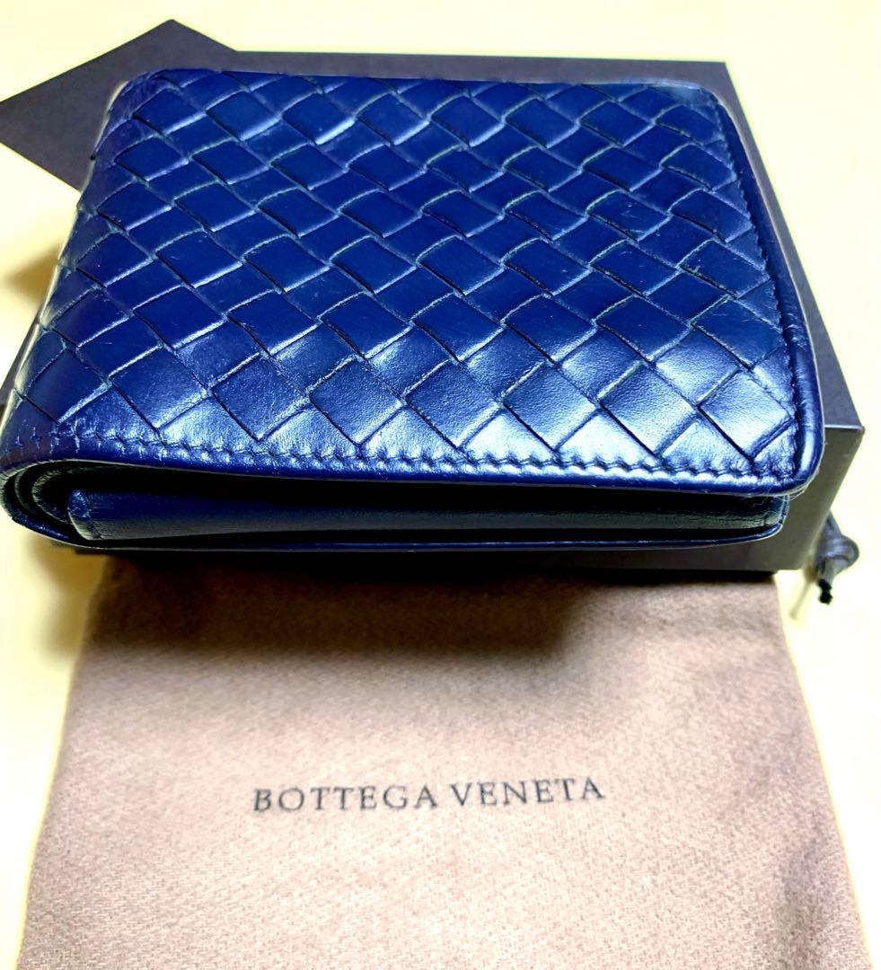 週末限定値引き‼️BOTTEGA VENETA 2折りイントレチャート レア品！