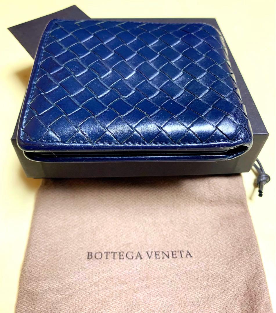 週末限定値引き‼️BOTTEGA VENETA 2折りイントレチャート レア品！