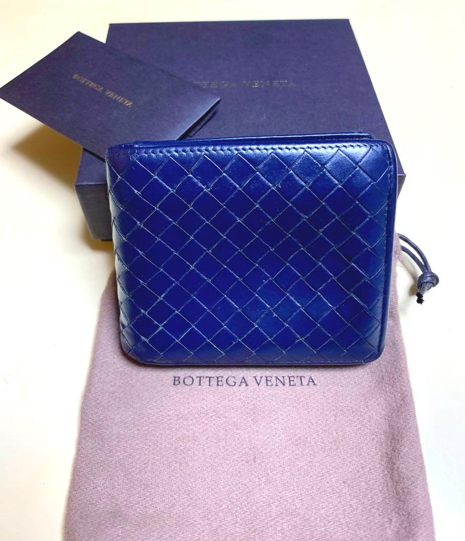 週末限定値引き‼️BOTTEGA VENETA 2折りイントレチャート レア品！