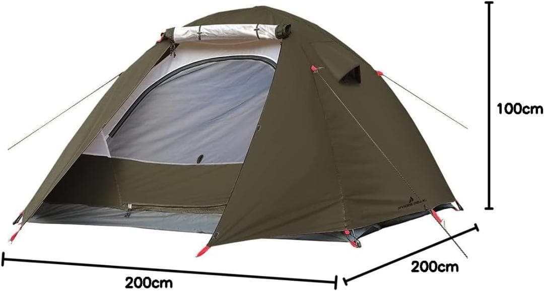 PYKES PEAK (パイクスピーク) テント 2/3人用 2m×2m