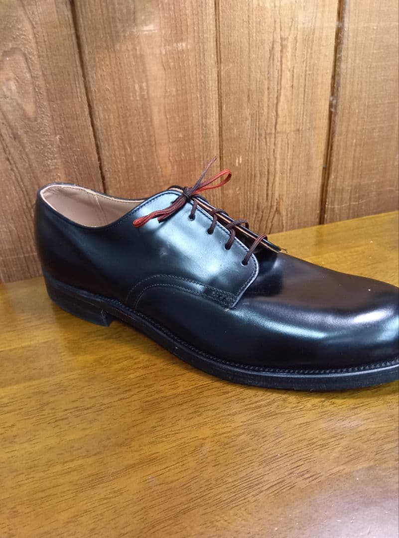 デッド 70s US NAVY USN サービス シューズ ミリタリー 米軍 黒