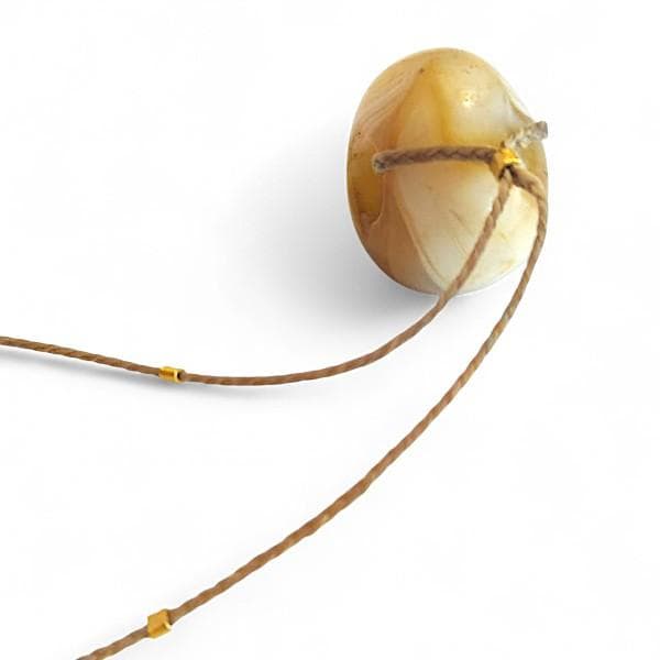 オカベマサノリ　アンティークビーズ　ネックレス　古代ビーズ　印章