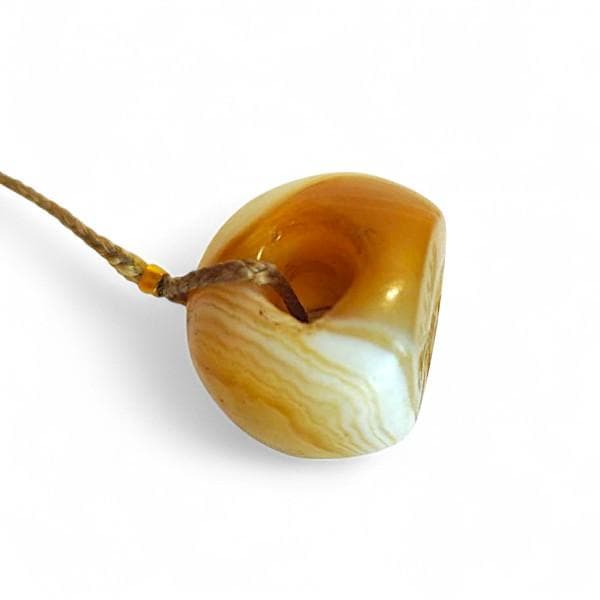 オカベマサノリ　アンティークビーズ　ネックレス　古代ビーズ　印章