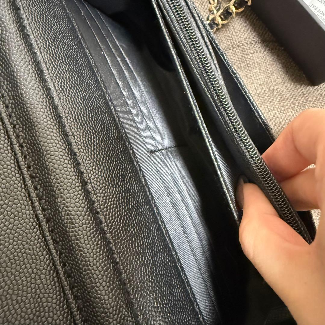 大幅値下げ♪CHANEL MAKEUP ウォレットショルダーバッグ ブラック