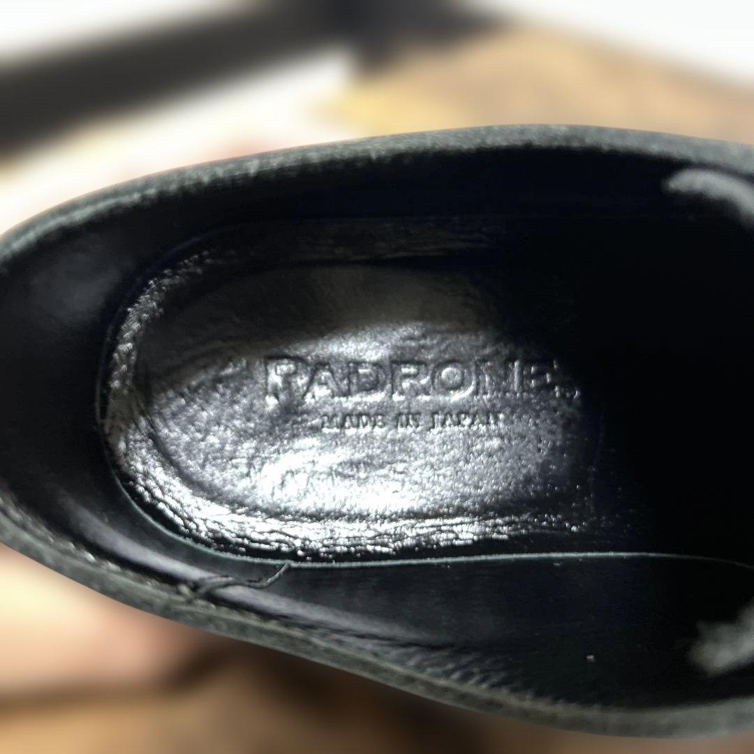 PADRONE ダービープレーントゥシューズ