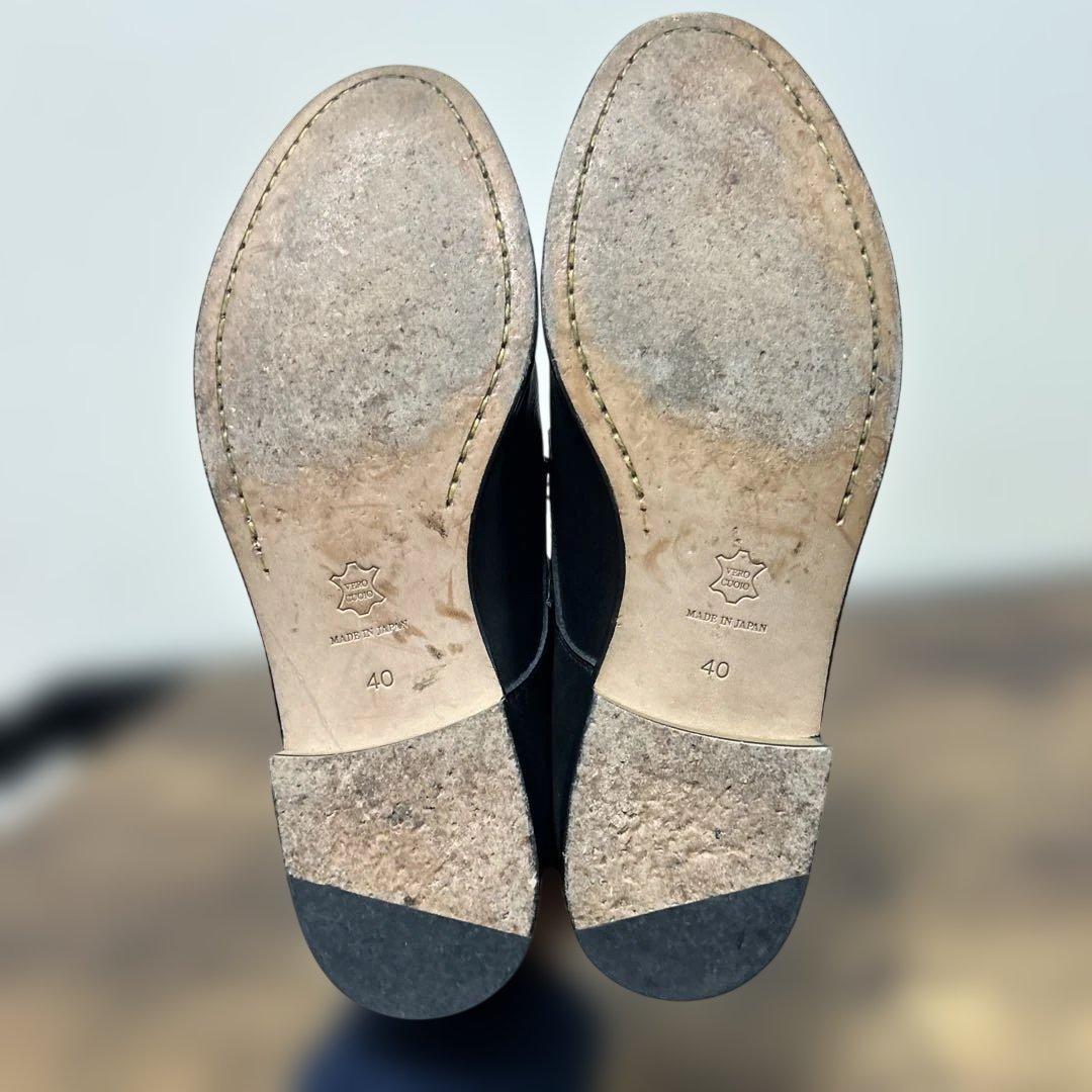 PADRONE ダービープレーントゥシューズ