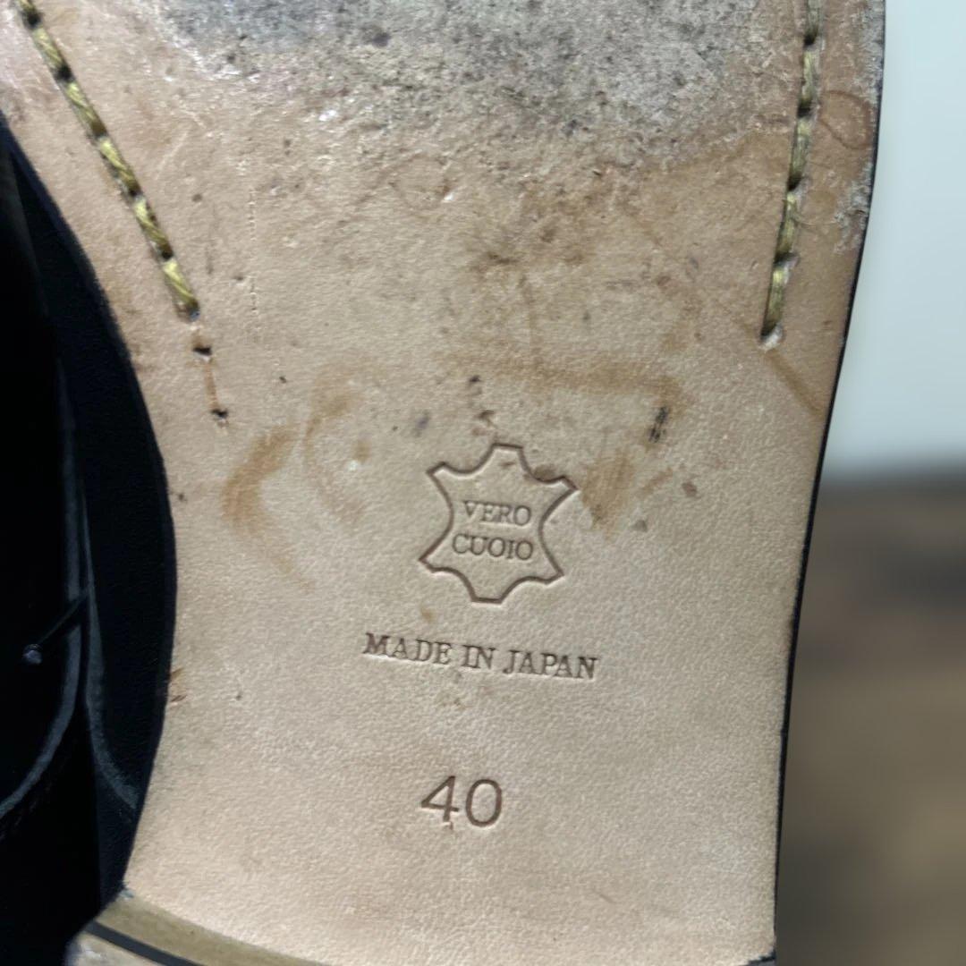 PADRONE ダービープレーントゥシューズ