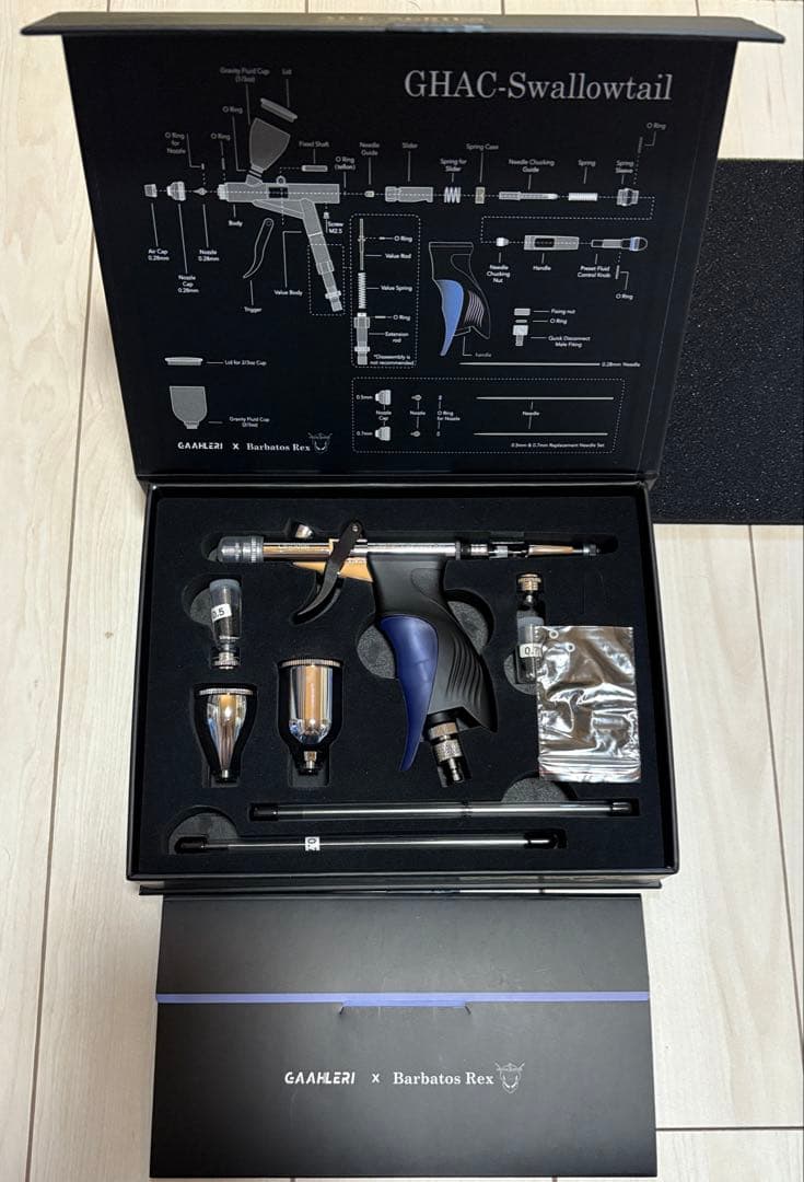 Gaahleri Swallowtail Barbatos エアブラシセット