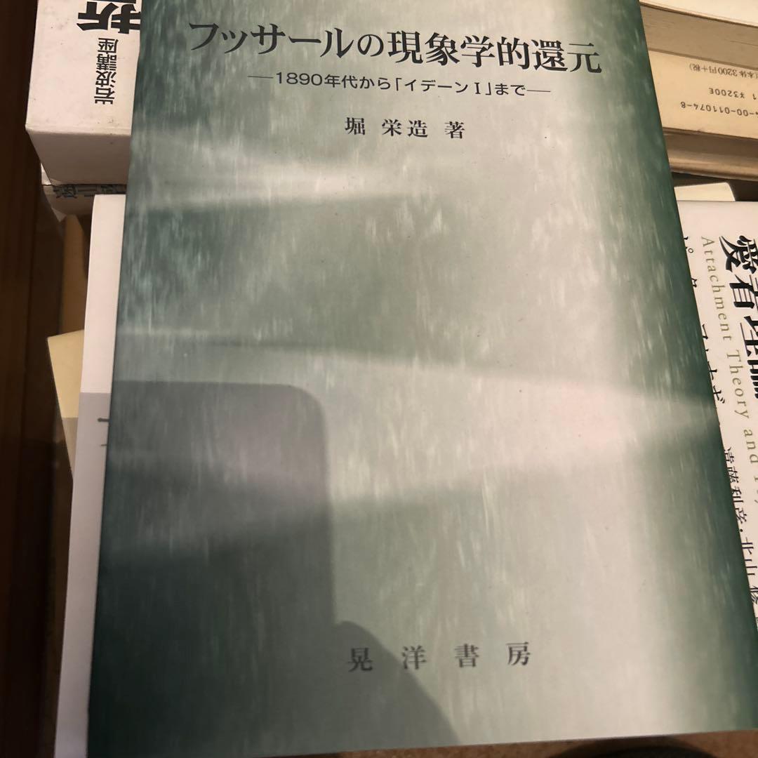 フッサールの現象学的還元 1890年代から「イーデンⅠ」まで