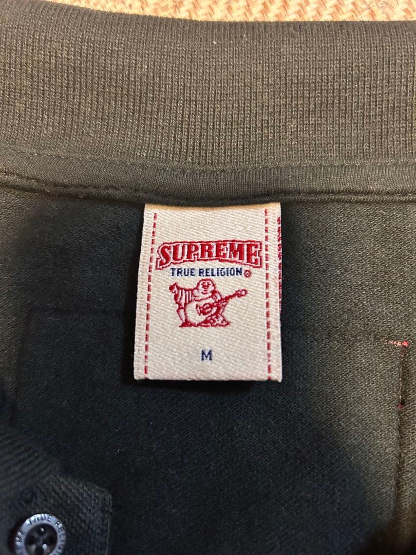 Supreme/True Religion Appliqué Polo