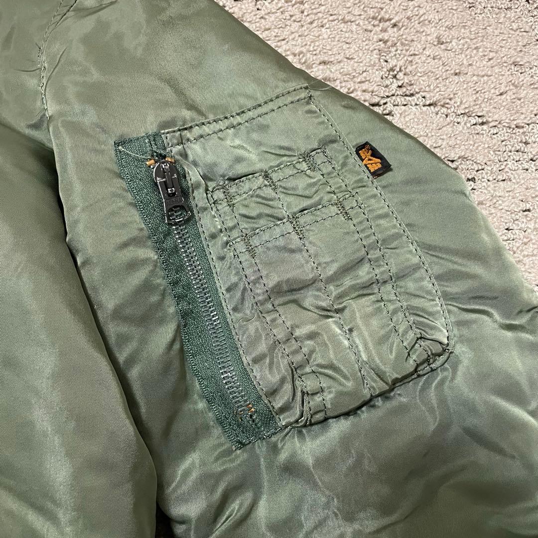 アルファインダストリーズ ma-1 フライトジャケット USA製