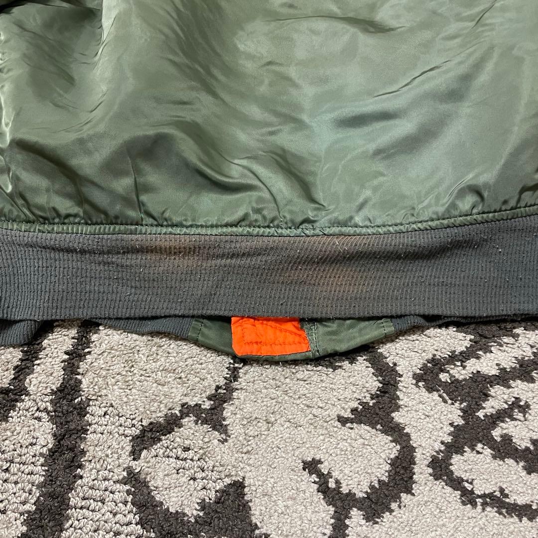 アルファインダストリーズ ma-1 フライトジャケット USA製