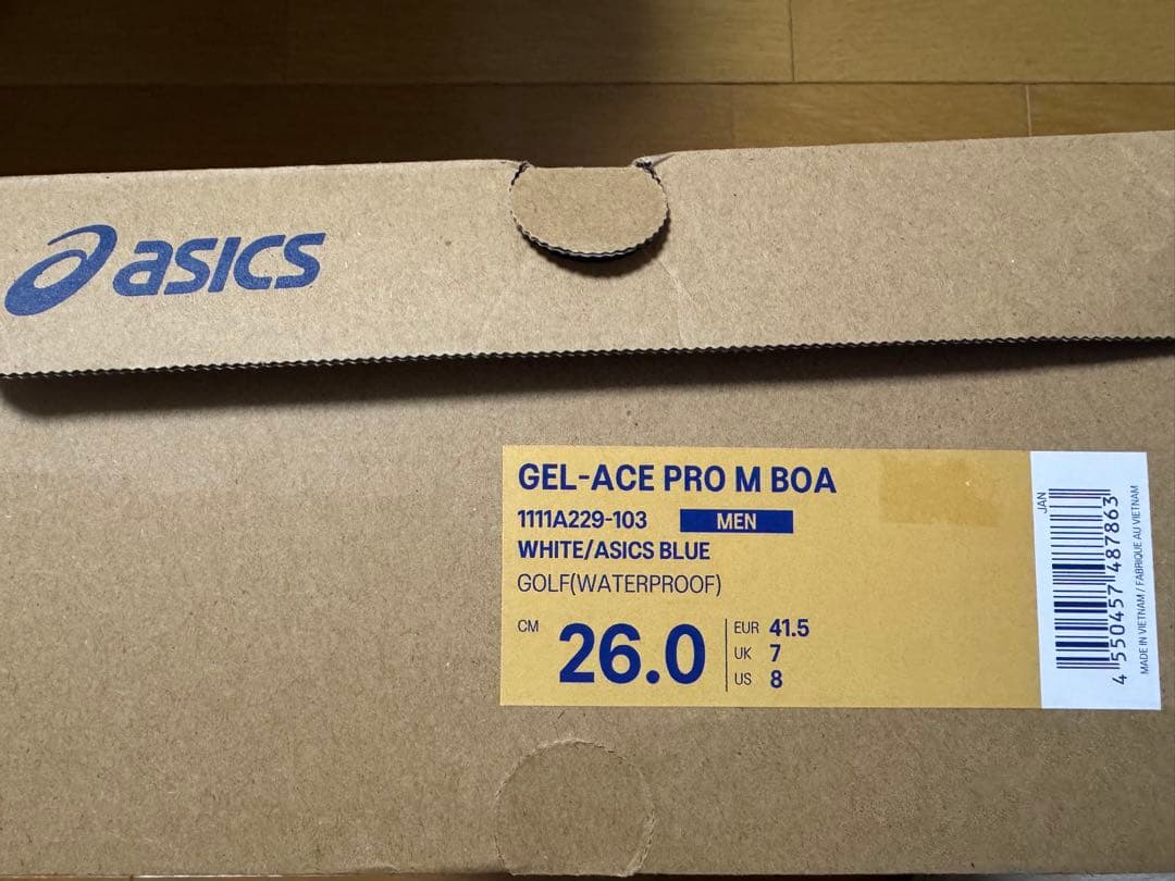 アシックスゴルフシューズ