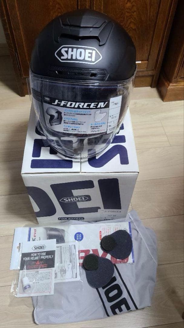 秋*様 SHOEI J-FORCE Ⅳ Lサイズ マットブラック