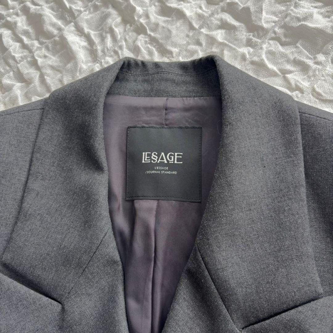 【美品】 ジャーナルスタンダードレサージュ ハイカウントダブルジャケット