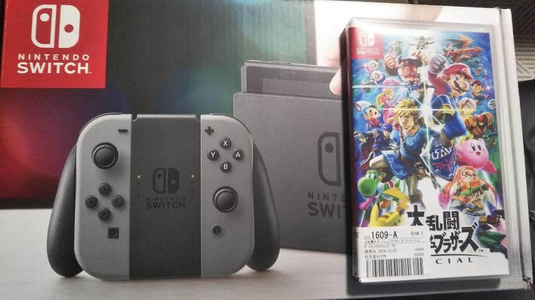 ニンテンドースイッチと『大乱闘スマッシュブラザーズ（DL付）』
