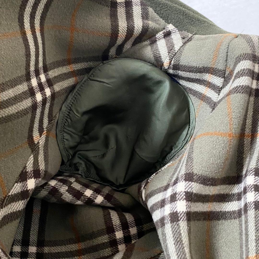 Burberrys ピーコート カシミア混 ダブルフェイス カーキ S(M相当)