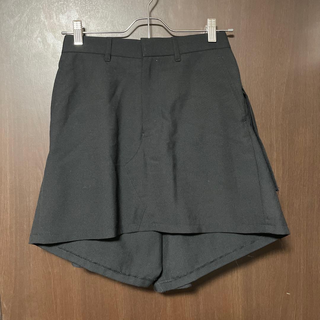 JUNYA WATANABE ブラック プリーツスカート