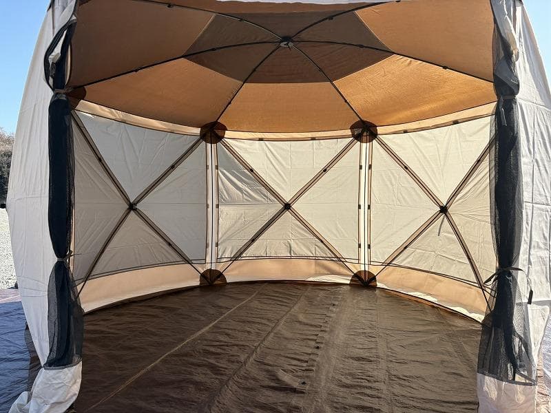 フリーライズ ハブスクリーンテント600 大型メッシュテント フルセット