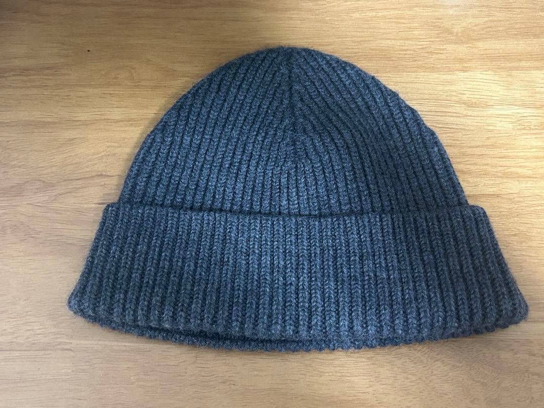 アミパリス ニット帽 グレー