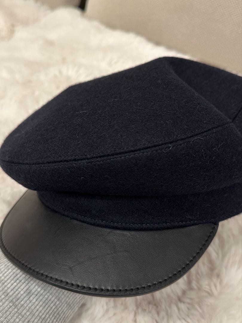 みかんエルメス　キャスケット　ウール